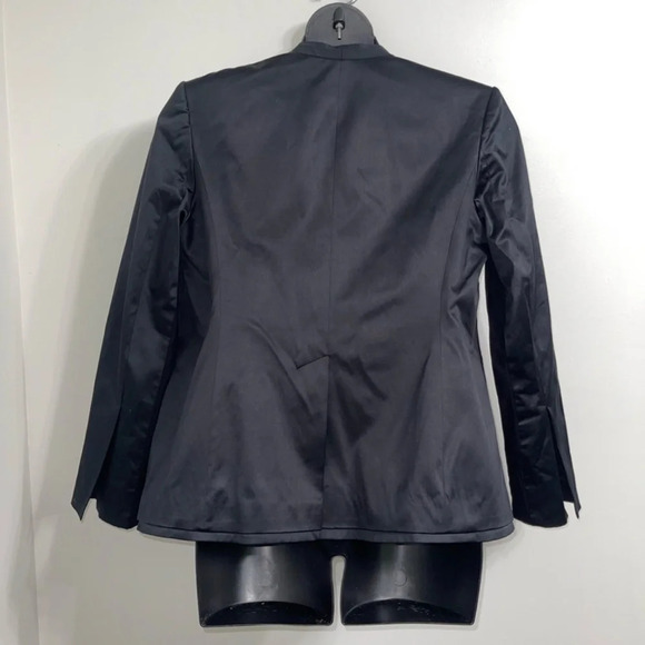 Max Azria Satin Blazer Size L - Picture 7 of 8
